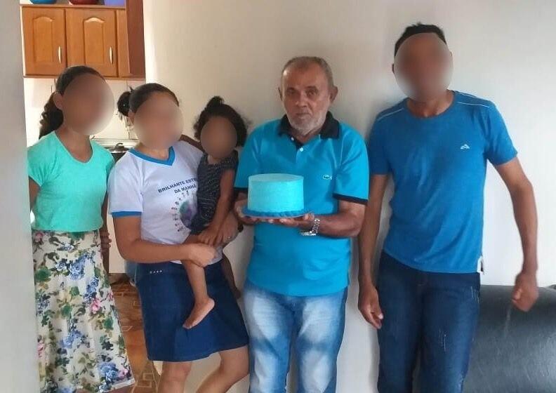 A família foi passar o final de semana na vicinal 11 e o idoso saiu sem ser visto por ninguém. (Foto: arquivo pessoal)