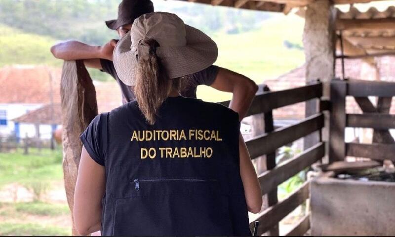 Fiscal do trabalho em inspeção - Foto: MTE/Divulgação