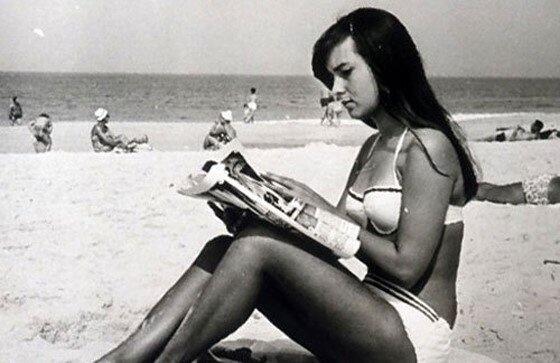 Helô Pinheiro, musa da música de Tom Jobim e Vinicius de Moraes. (Foto: reprodução)