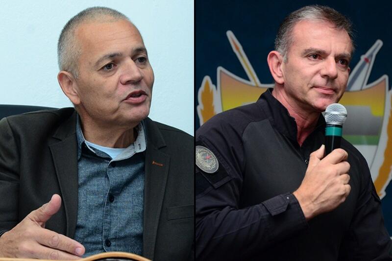 Coronel Edison Prola e André Fernandes - Foto: Nilzete Franco/FolhaBV/Arquivo Coronel Edison Prola e André Fernandes - Foto: Nilzete Franco/FolhaBV/Arquivo