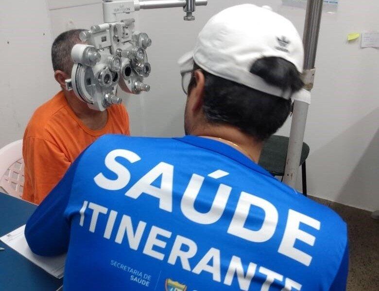 A ação foi uma parceria entre a Secretaria Estadual de Saúde e Secretaria de Justiça e Cidadania (Foto: Secom)