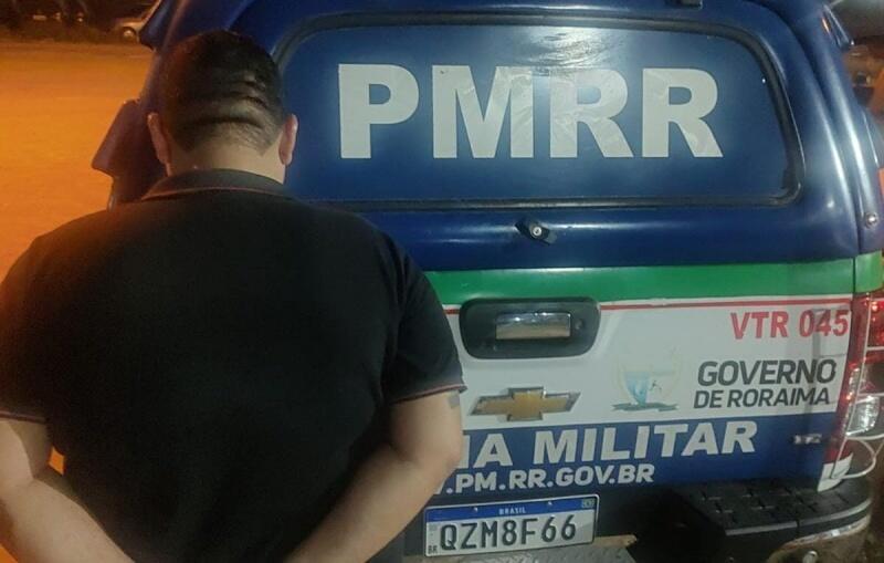 J.J.A.S. foi preso e encaminhado ao 5° Distrito Policial para as providências legais e cabíveis (Foto: Divulgação)