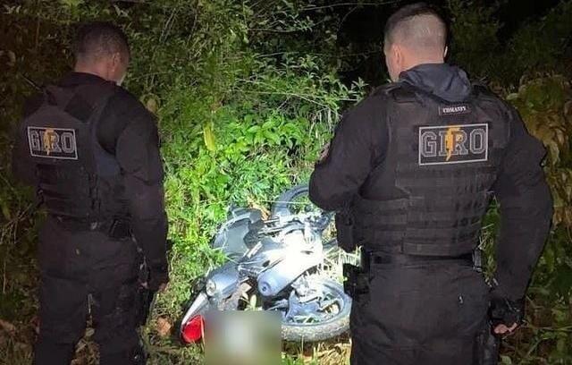 A motocicleta foi localizada por uma equipe do Giro (Foto: Divulgação)