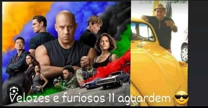 Meme que circula nas redes sociais, após vídeos da perseguição (Foto: Divulgação)