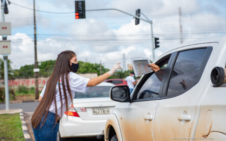 O objetivo é sensibilizar a população sobre a importância de erradicar essa prática e proteger crianças e adolescentes (Foto: Jonathas Oliveira/PMBV) 