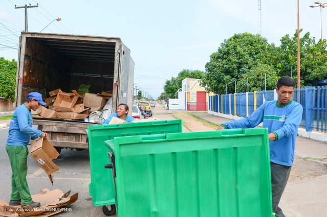 Os ecopontos fazem parte do Plano Municipal de Gestão Integrada de Resíduos Sólidos. (Foto: reprodução/PMBV)