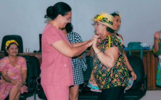 Evento teve como objetivo promover a integração e descontração de pacientes. Foto: Secom