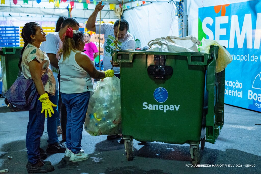 A ação foi coordenada pela Secretaria Municipal de Meio Ambiente (Foto: Divulgação/PMBV)