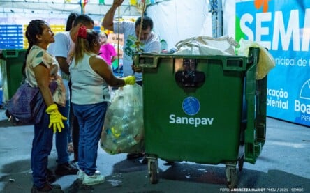 A ação foi coordenada pela Secretaria Municipal de Meio Ambiente (Foto: Divulgação/PMBV)