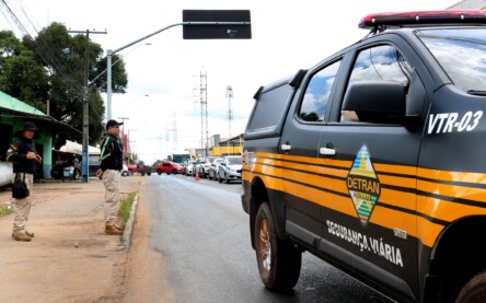 Mesmo com a alta nas infrações, o Detran-RR tem intensificado as atividades de fiscalização. (Foto: reprodução/Detran-RR)