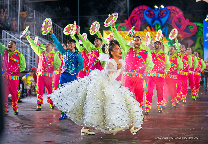 Apresentações culturais marcam as noites do maior arraial da Amazônia. (Foto: PMBV) Apresentações culturais marcam as noites do maior arraial da Amazônia. (Foto: PMBV)