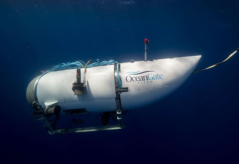 OcenGate Titan tem capacidade para até 5 pessoas. Foto: OceanGate