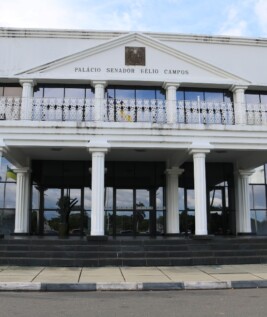 O Palácio Senador Hélio Campos, sede do Poder Executivo de Roraima (Foto: Arquivo FolhaBV)