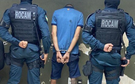 F.M.S. foi encaminhado à Central de Flagrantes (Foto: Divulgação) 