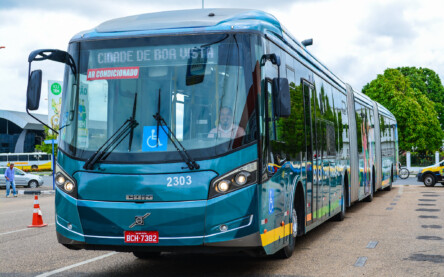 Boa Vista tem frota composta por 76 ônibus com idade média de 8,5 anos (Foto: Semuc)