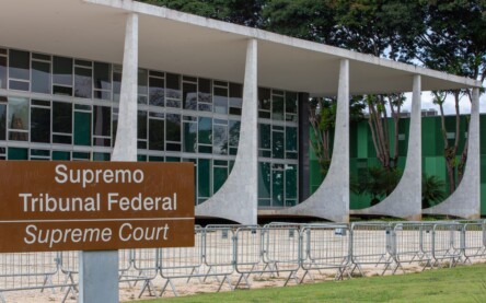 Fachada do palácio do Supremo Tribunal Federal, em Brasília