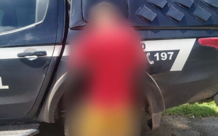 Suspeito, de 36 anos, foi preso preventivamente e levado á delegacia- Foto: Divulgação/PCRR