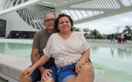 Jovina e Raimundo. Casal do amor virando notícia