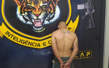 Homem foi levado à sede da Dicap - Foto: Divulgação/PMRR