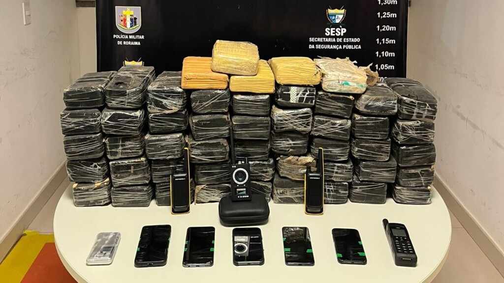Apreensão recorde feita em 12 de janeiro pela FTSP