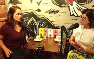 Entrevistada conta história da marca. Foto: Podcast Coffee Pub 