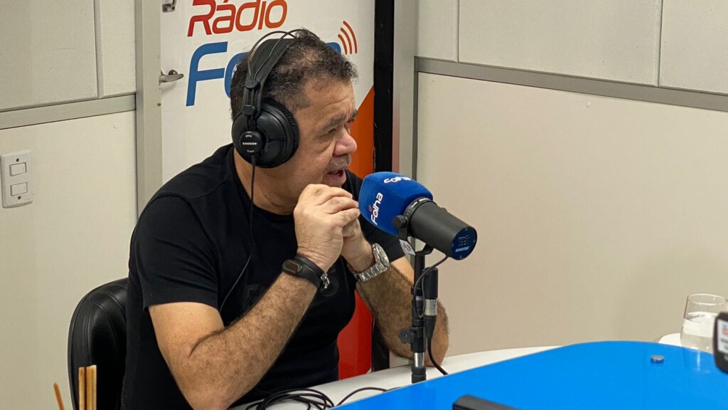 O ex-deputado Jânio Xingu durante o programa Agenda da Semana, da Folha FM O ex-deputado Jânio Xingu durante o programa Agenda da Semana, da Folha FM