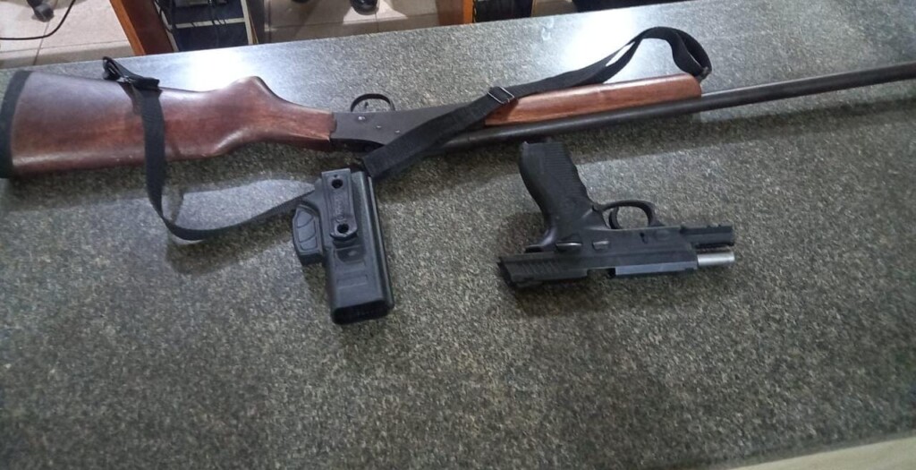 Arma apreendida Arma apreendida
