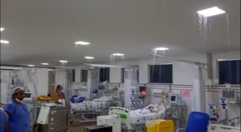 Vídeo mostra situação da UTI do Hospital da Criança na madrugada desta terça-feira