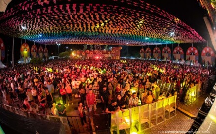 O público esperado para todas as seis noites de festa era de 100 mil pessoas (Foto: Giovani Oliveira/PMBV)