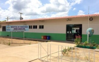 Hospital de Caracaraí, local para onde a vítima foi encaminhada (Foto: Divulgação)