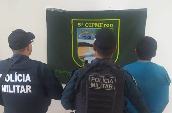A prisão foi efetuada pela 5° CIPFron (Foto: Divulgação)