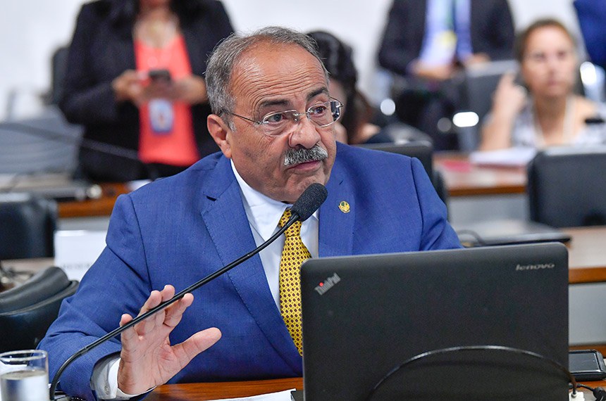 Senador teve pedido de representação aberto no Conselho de Ética (Foto: Jane Araújo/Agência Senado)