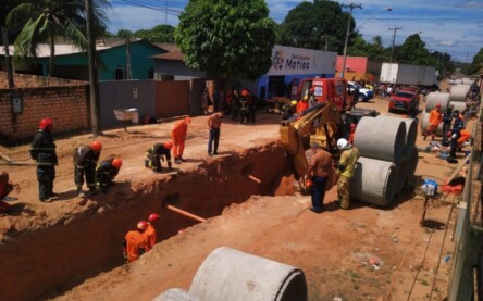 Trabalhador morreu soterrado em acidente ocorrido em 2020 (Foto: Aldênio Soares)