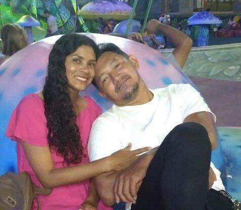 Sara e José saíram do Cantá para tentar uma nova vida e atualmente têm três filhos. (Foto: arquivo pessoal)